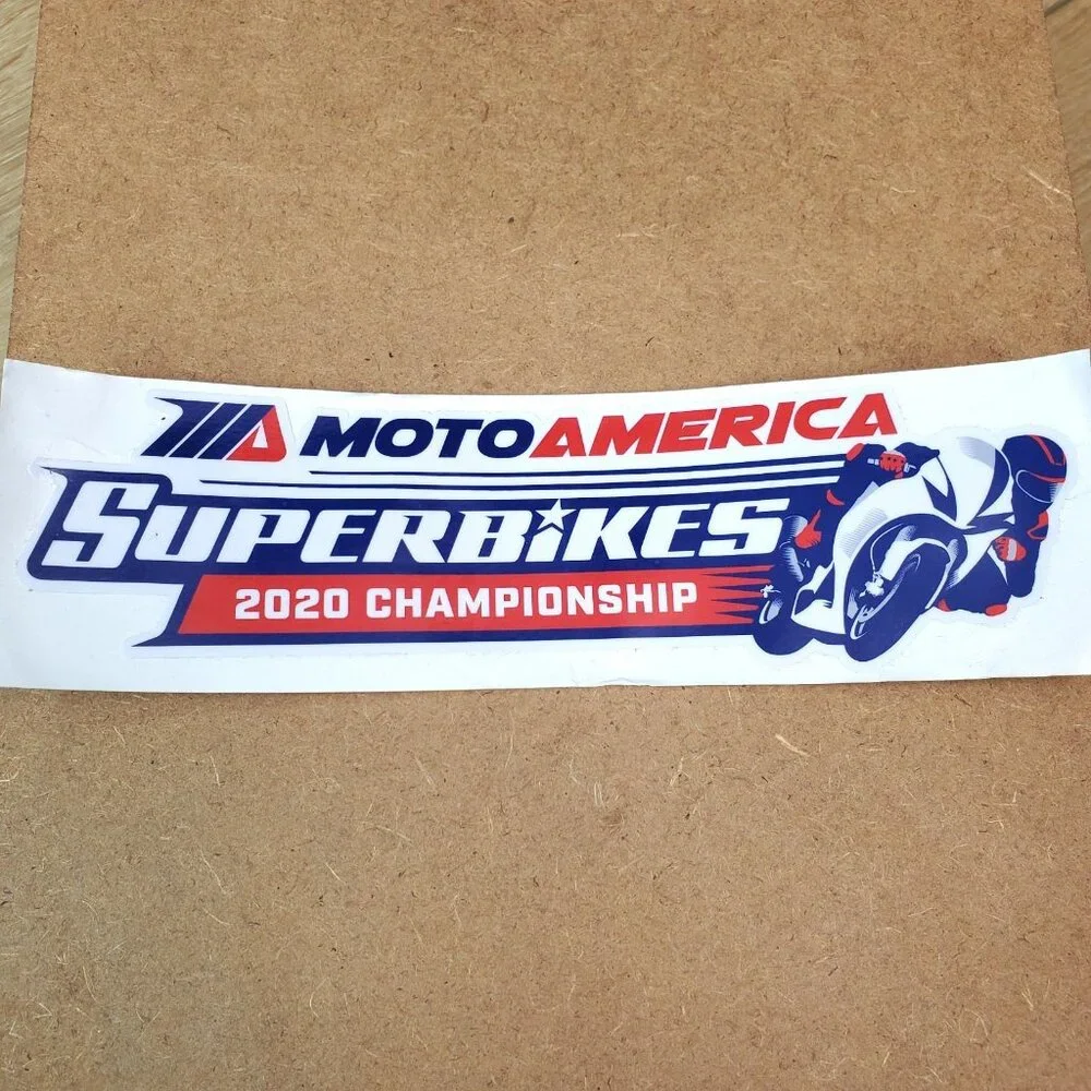 2 MOTO AMERICA 2020 decals stickers racing superbike baggers sportbikes ama